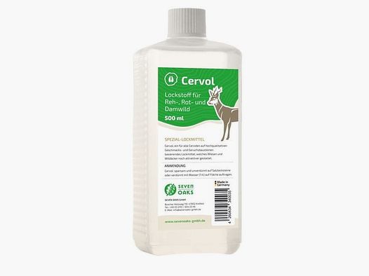 Seven Oaks Cervol 500 ml Lockstoff für Reh-, Rot- und Damwild