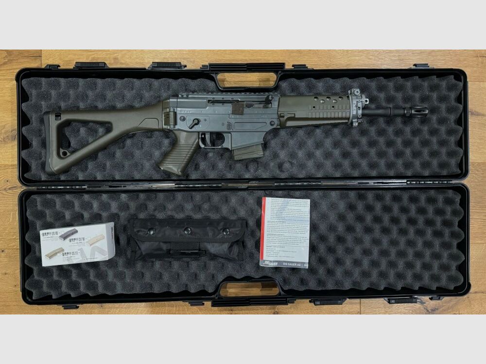 SIG SAUER Svizzera SG 553 AL SPORT US, Grigio-Verde
