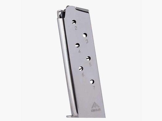 1911 Full Size 7rd Magazzino Nichelato .45ACP
