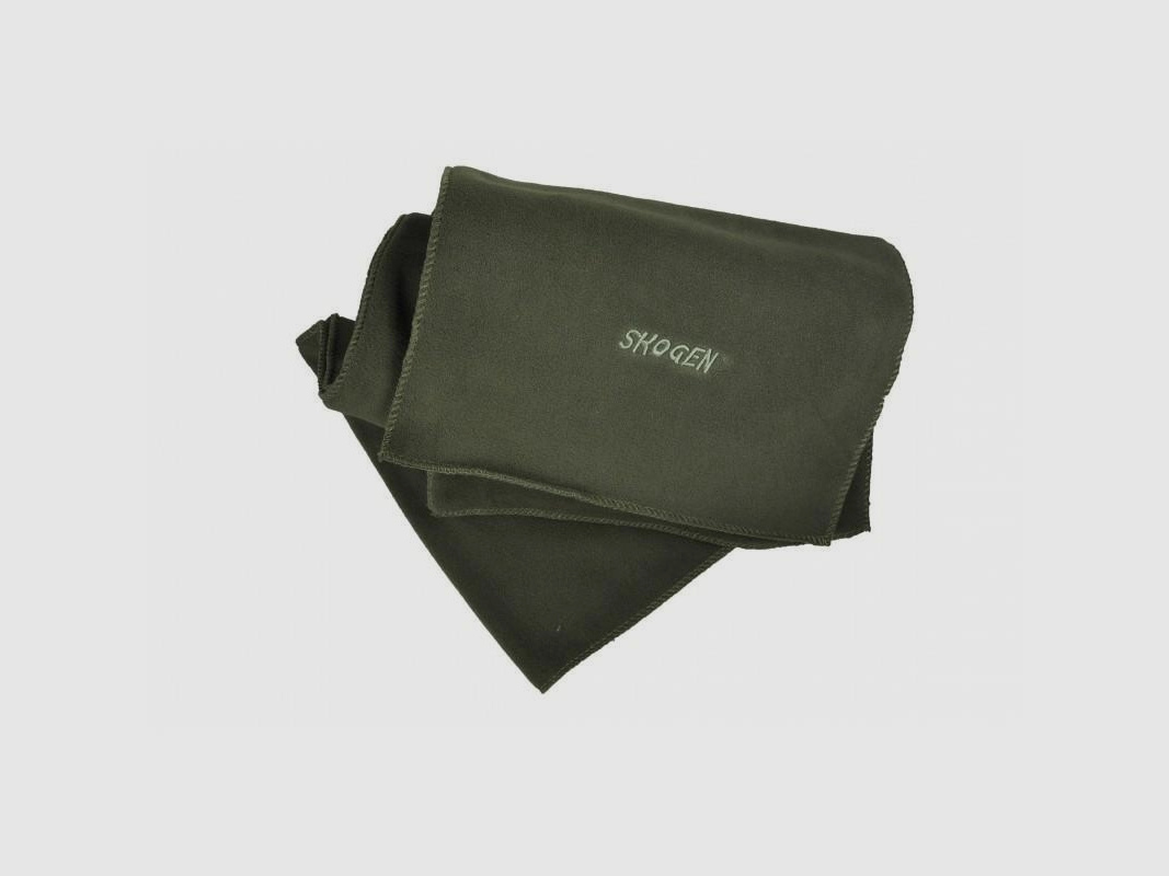 Skogen Fleece Schal grün
