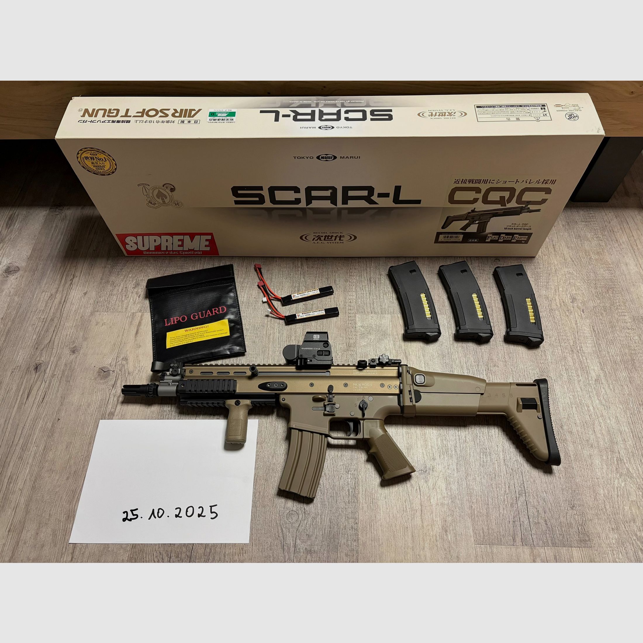 Tokyo Marui Next Gen Recoil Shock SCAR-L CQC SUPREME