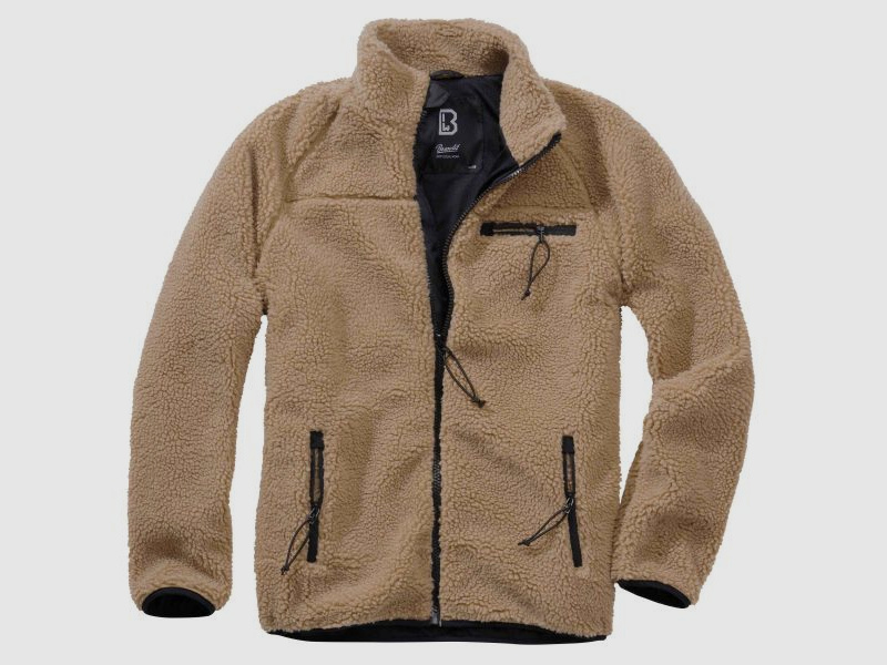 Brandit Brandit Jacke Teddyfleece camel