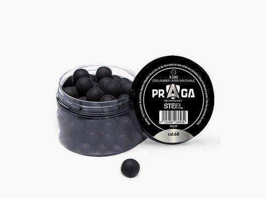 Balas de goma / acero C68 X20