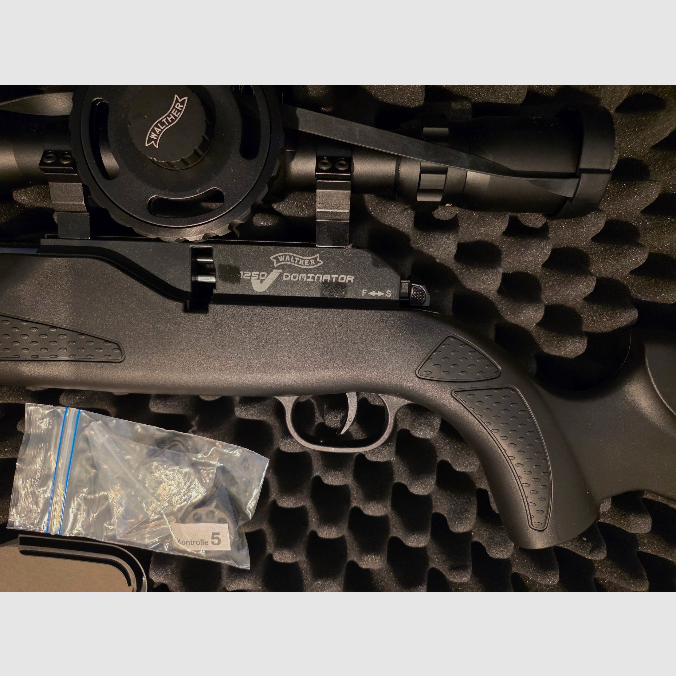 Walther air rifle 1250 Dominator FT Set 4,5 mm
