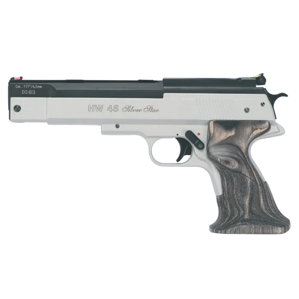 Pistola de aire Weihrauch HW 45 Silver Star