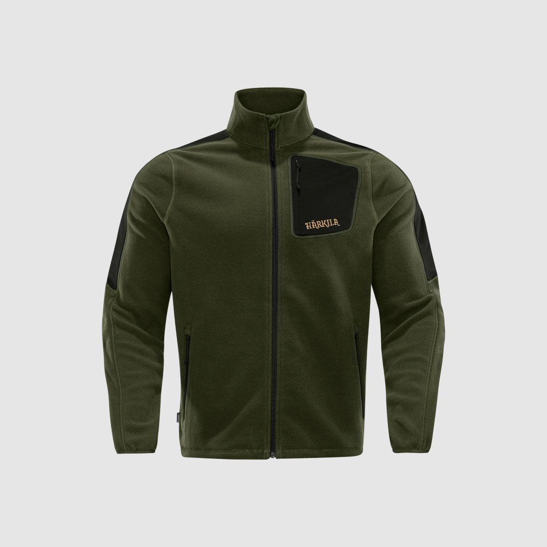 Härkila Herren Fleecejacke Venjan Duffel green/black