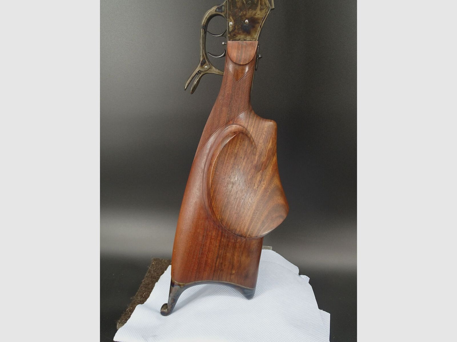 Gerd Adamy Aydt Systeem Schijvenbuks Kaliber 8,15x46R Bj 1998 Aydt Systeem Achkanntloop Stechersysteem