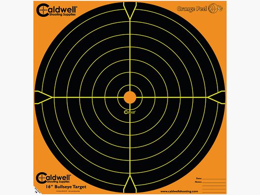 Orange Peel 16″ bulls-eye: 5 sheets