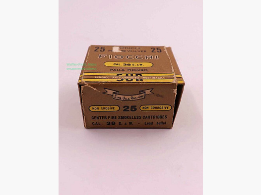 Fiocchi - Pardini - Italien Revolverpatronen .38S&W