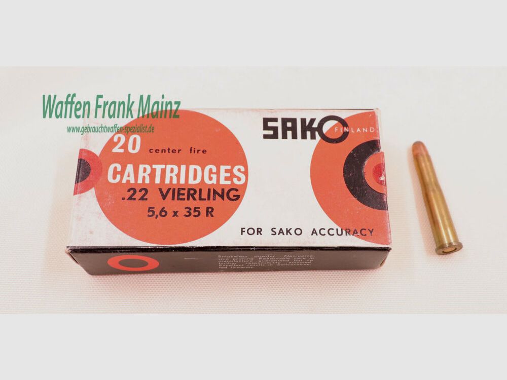 Sako - Finlandia .22 Vierling 5.6x35R Vierling