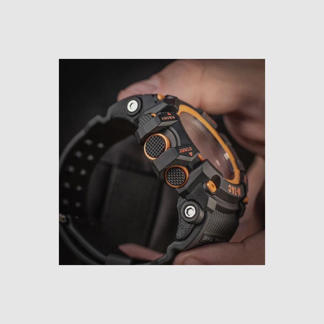 M-Tac® Taktische Uhr Adventure Schwarz/Orange