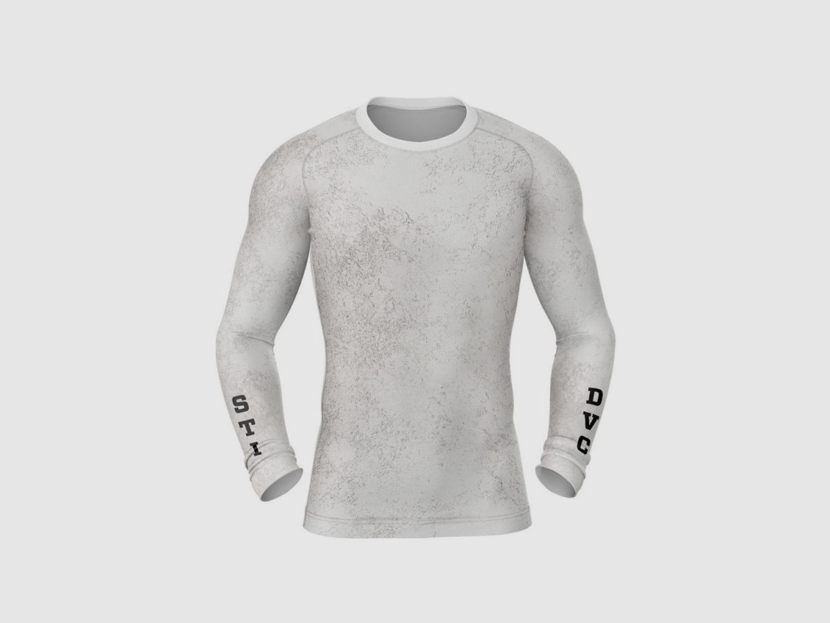 DED STI Competition Long Sleeve Compression T-shirt White, size: 4XL, Clothes type: Regular (Men), image 1 of 3