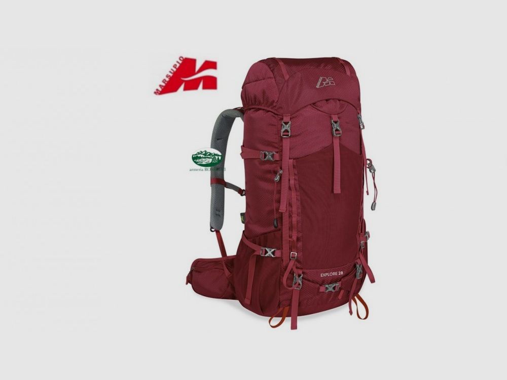 MARSUPIO Rucksack Explore 28 lt rot