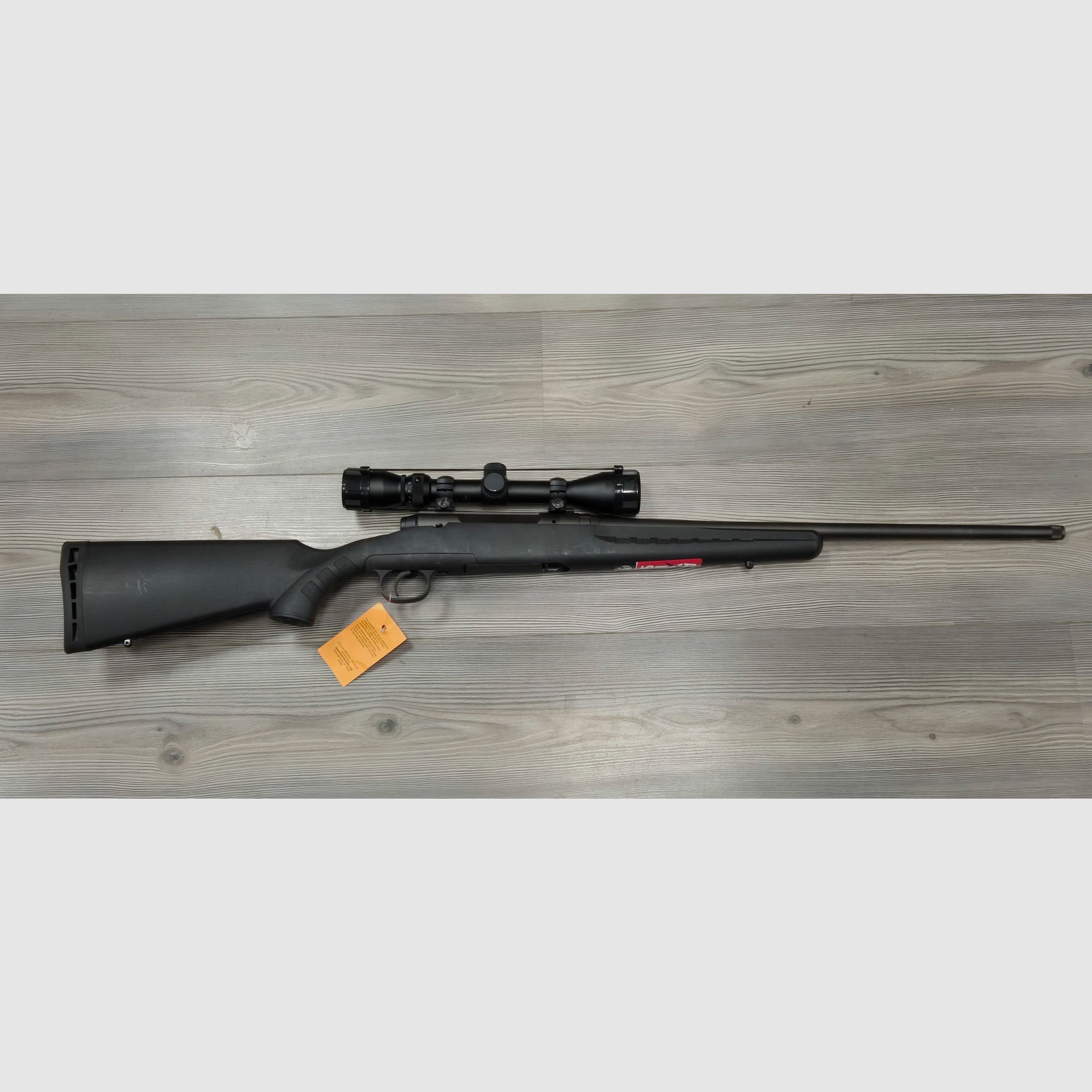 PACK SAVAGE AXIS LEWORĘCZNY KAL. 243 WIN + luneta 3,9×40 Bushnell, zdjęcie 1 z 6