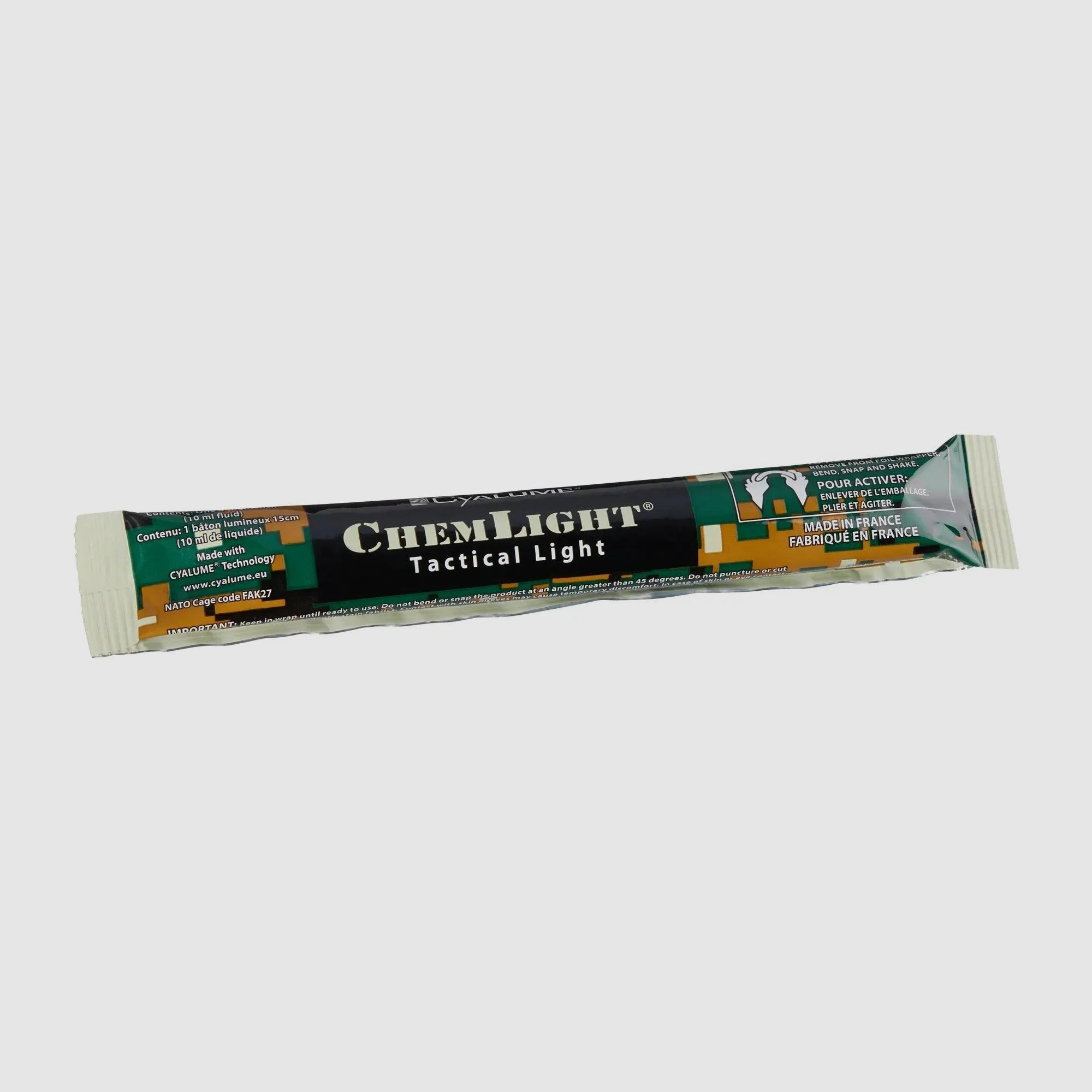 Cyalume Leuchtstab Chemlight 12 h 15 cm