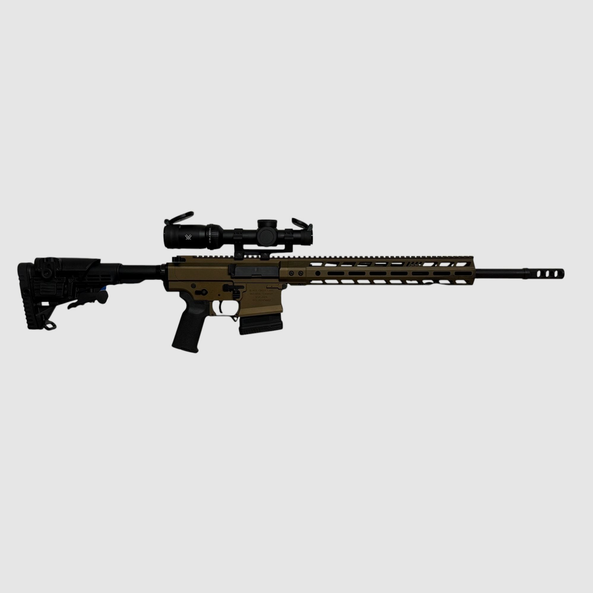 Black Creek Labs AR10 MK7 18,5" / Vortex Strike Eagle 1-8x24 FFP