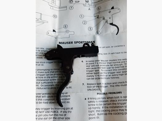 Timney Sportabzug Sportsman für Mauser K98 Karabiner