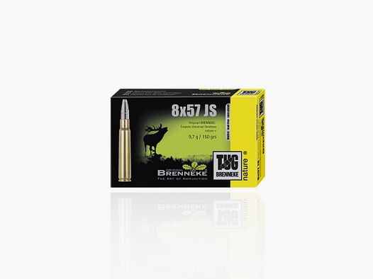 Brenneke 8x57 JS TUG nature+ 9,7g / 150 grs bleifrei
