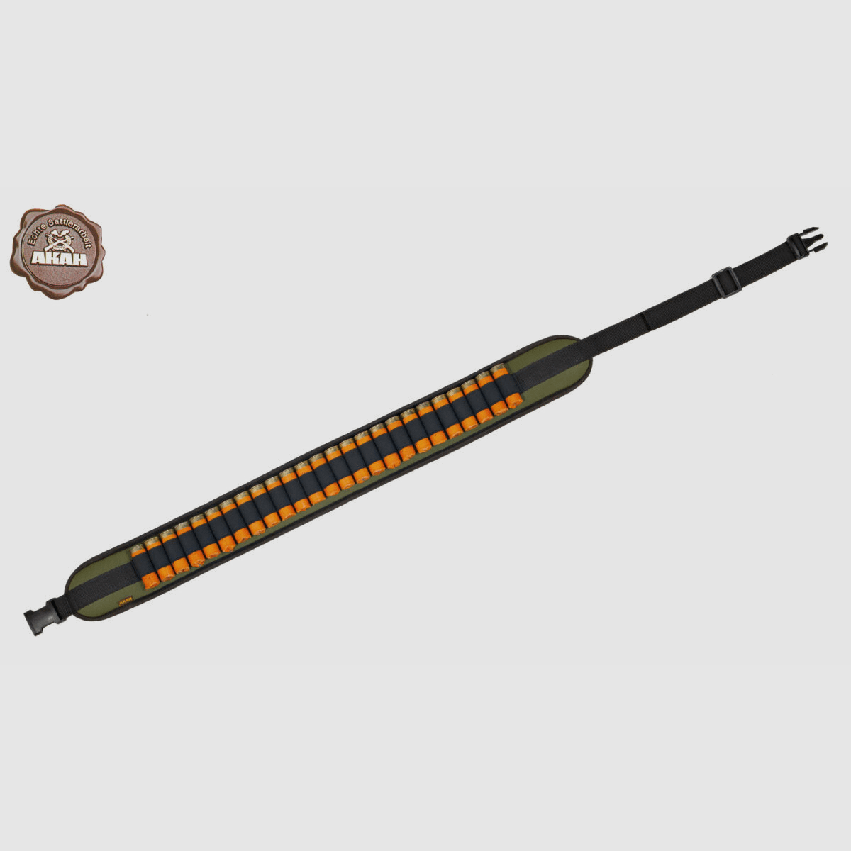 AKAH patron belt neoprene green