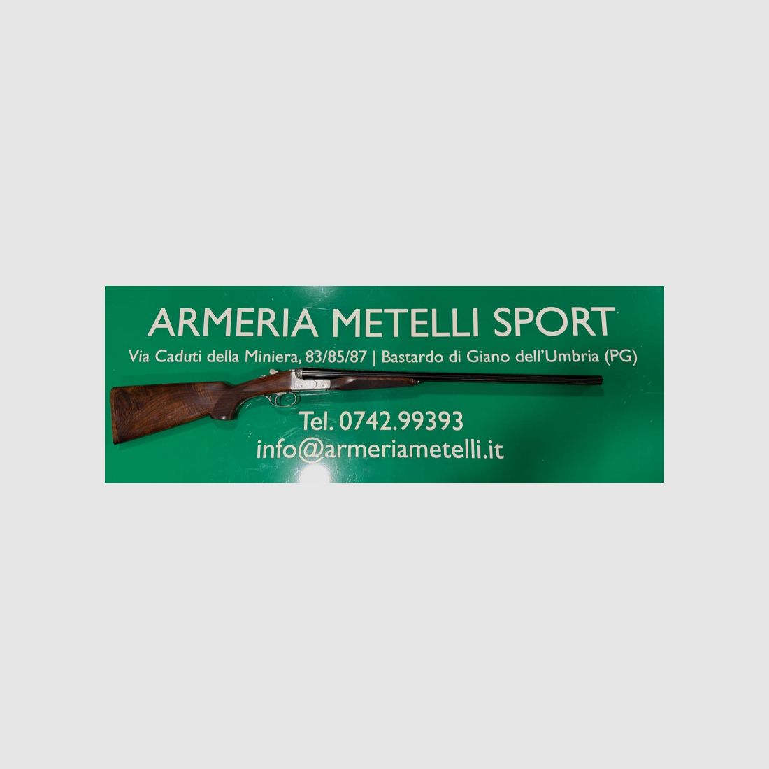 Doppelflinte Beretta Mod. 471 SILVER HAWK Kal. 12 aus Holz Art: 471SILVERHAWK12 BERETTA, Bild 2 von 6