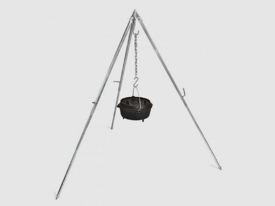 Treppiede Petromax con Catena e Gancio 34x13x13,5 Accessori per Caccia, immagine 4 di 4