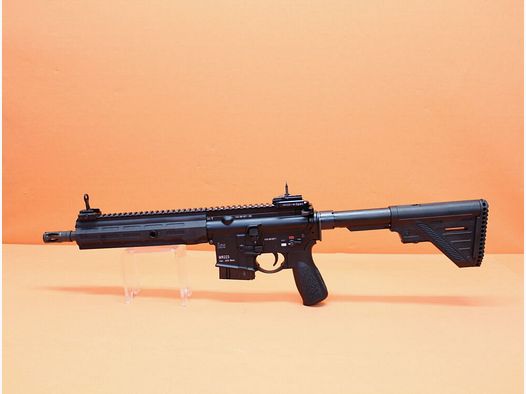 Heckler&Koch Ha.Büchse .223Rem Heckler&Koch/H&K MR223 A3 SPORT 11" Lauf Schwarz, Gas-Piston-System AR-15/HK416