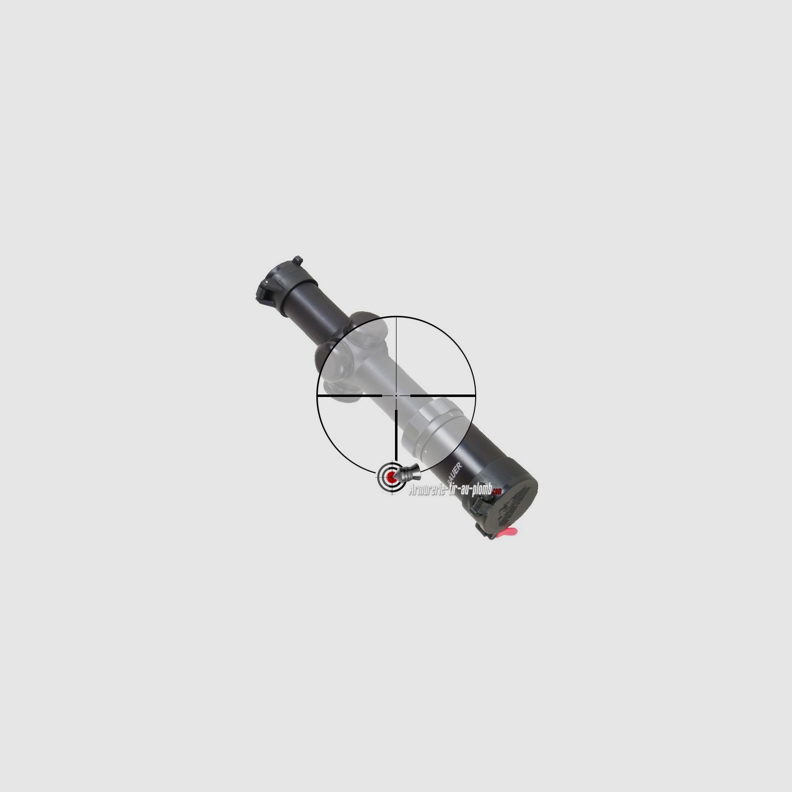 Bauer Riflescope 1-4x24 HD Compact - 22 mm, image 2 of 3