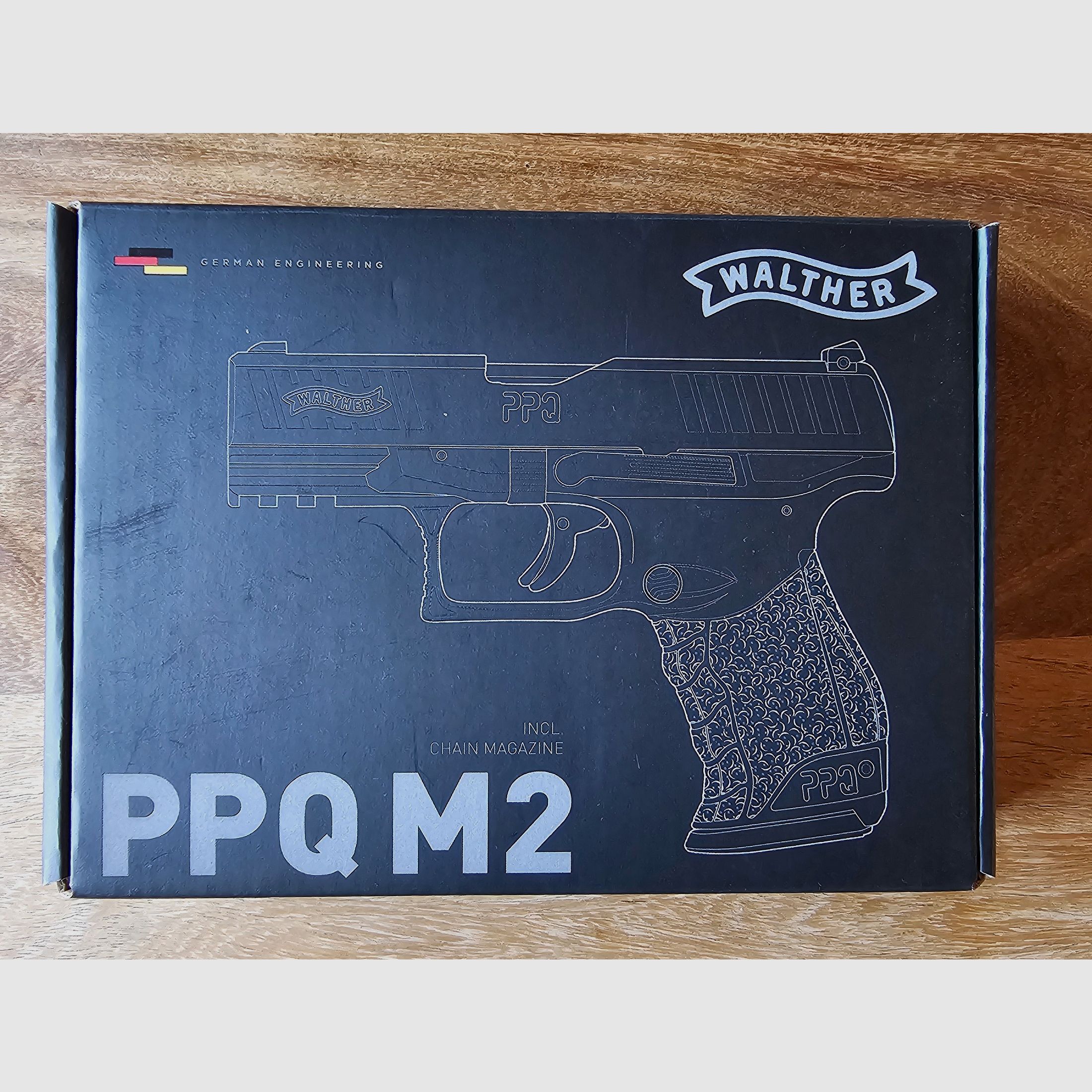 Walther PPQ M2 4,5 mm Diabolo CO2 schwarz