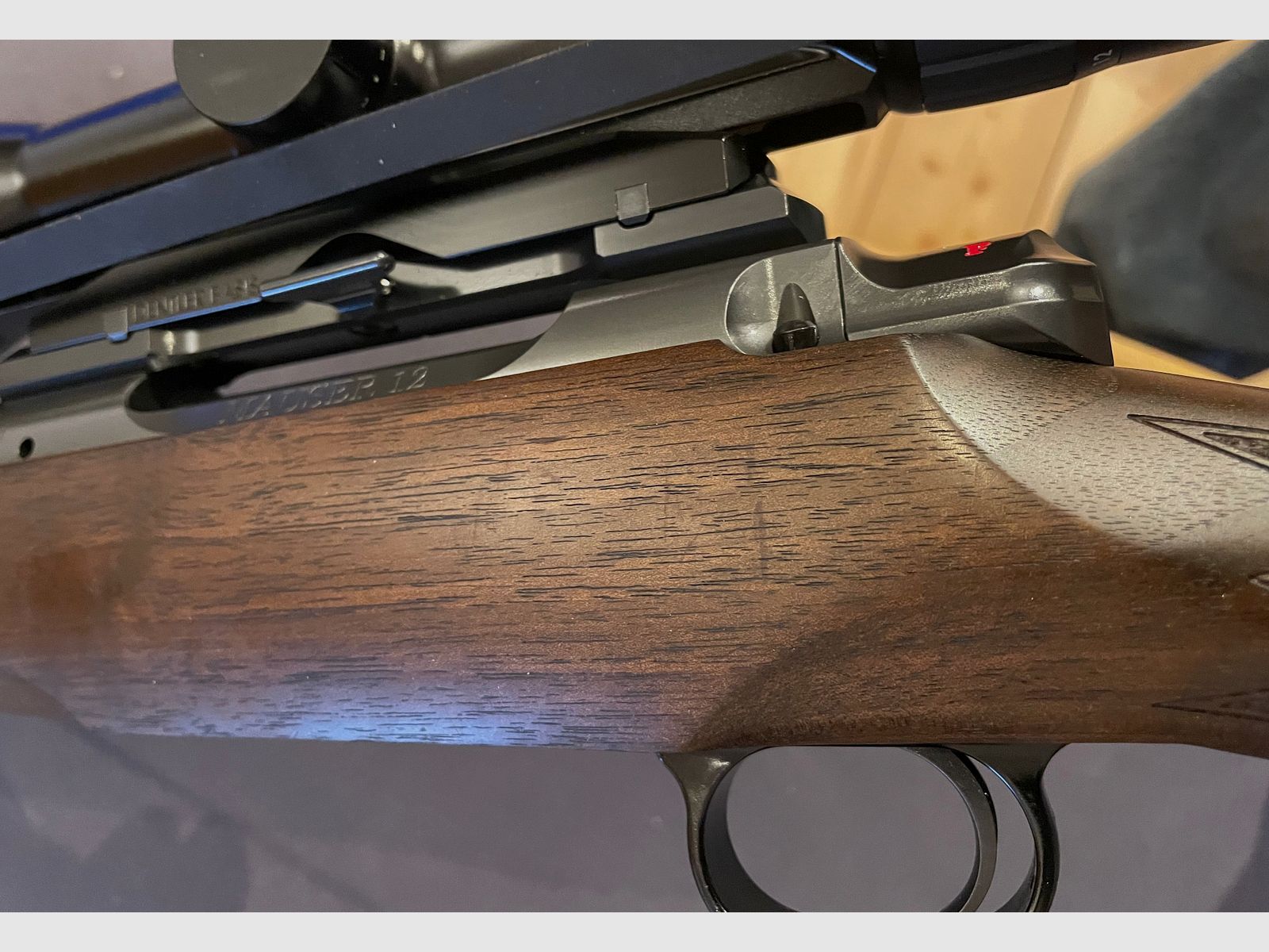 Mauser M12 + Steiner Ranger 4+ ammunition + case