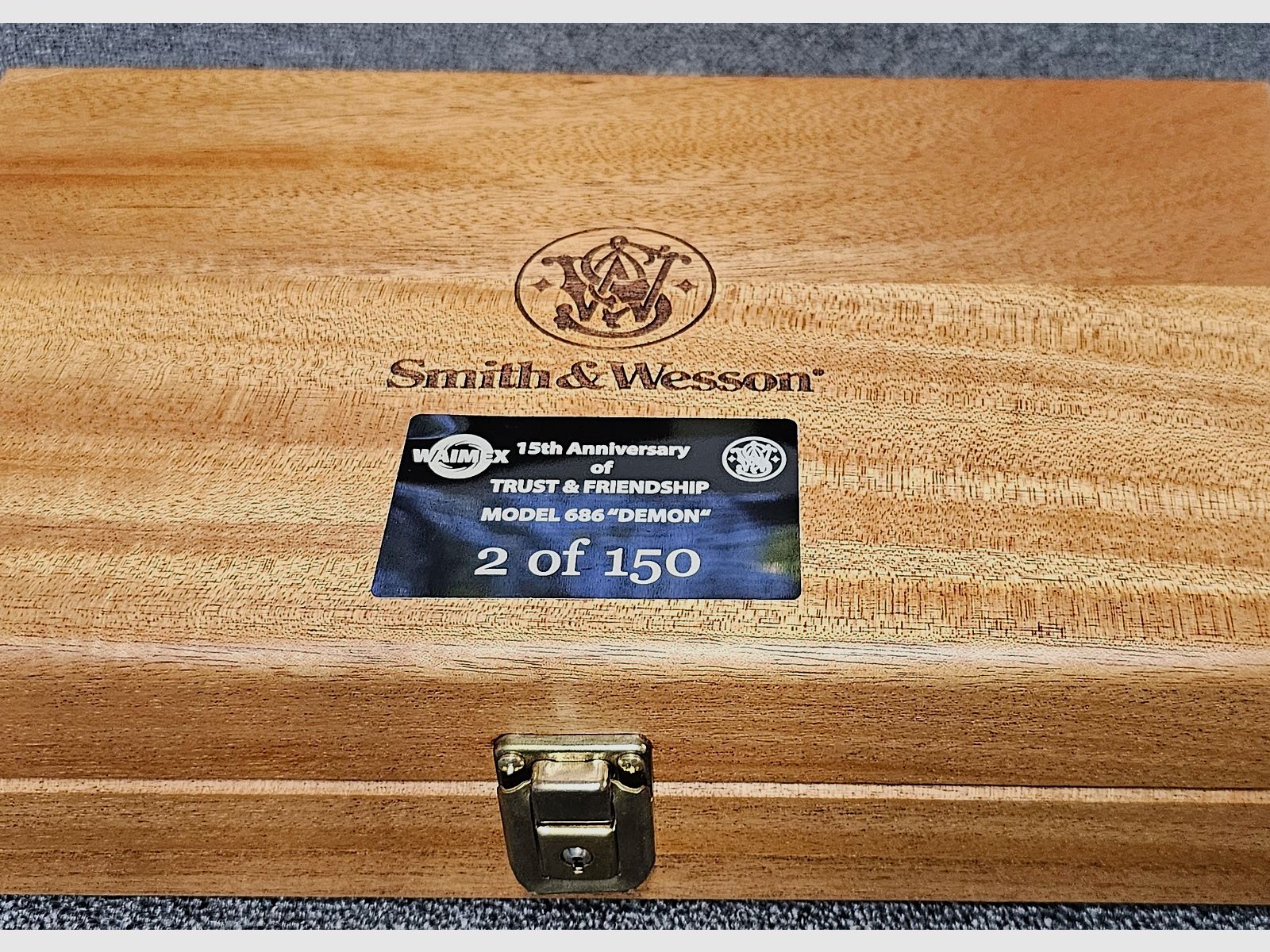 Smith & Wesson Revolver Modell 686 Demon 6" - NR 2!
