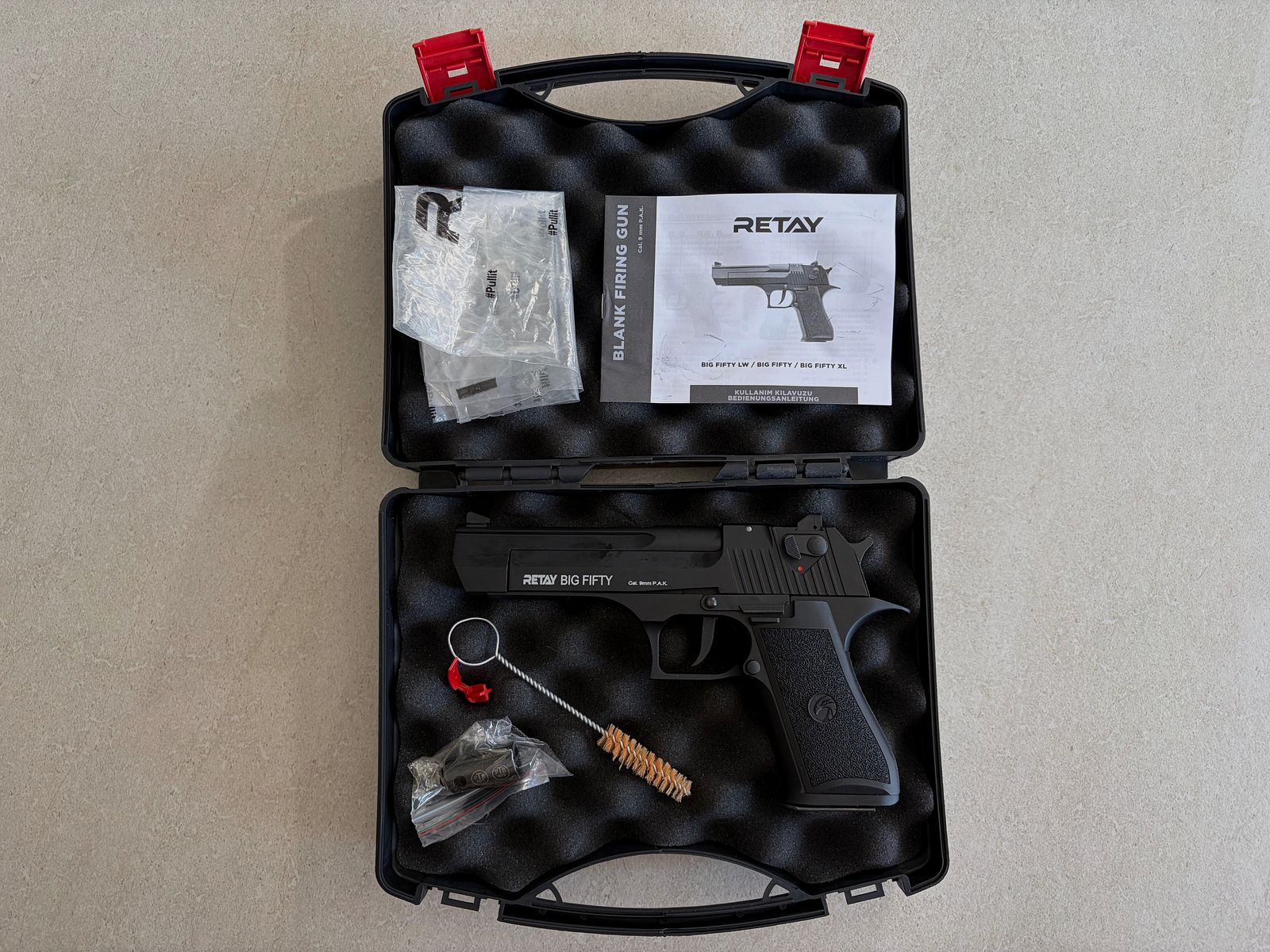 Retay Big Fifty Black | nowy | OVP | 9 mm P.A.K.
