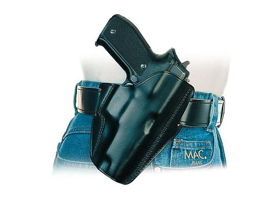 SICKINGER Holster (Leder) f. CZ M75/85, Sphinx AT 2000 S 63412  -FBI Lightning braun