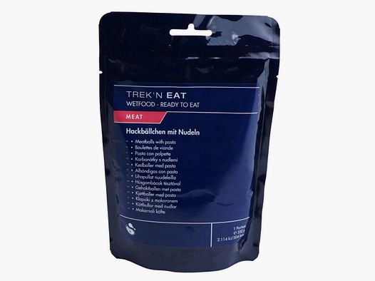 TREK'N EAT Klopsiki z makaronem RTE 350g