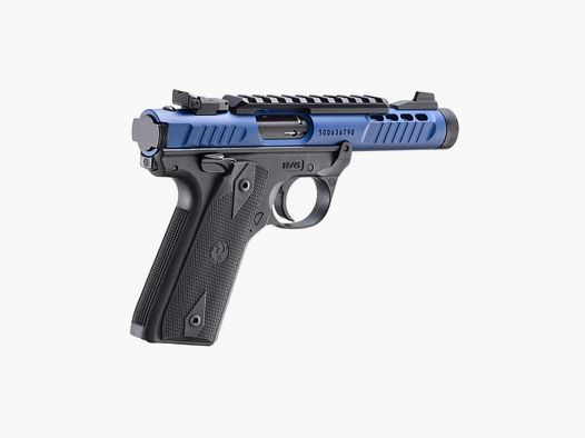 Ruger MARK IV 22/45 LITE .22 LR 4,4"/11,18CM NIEBIESKI ANODOWANY 1/2"-28