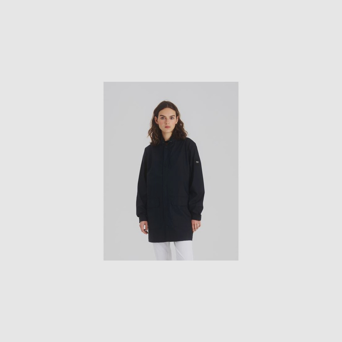 Aigle Regenmantel Nuelda Marineblau XS