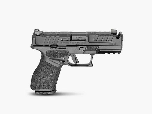 Pistolet HS-Echelon 4.0 Compact COMP CUT z kompensatorem, kal. 9x19mm, lufa 4,0" przyrządy U-Notch z trytem, czarny