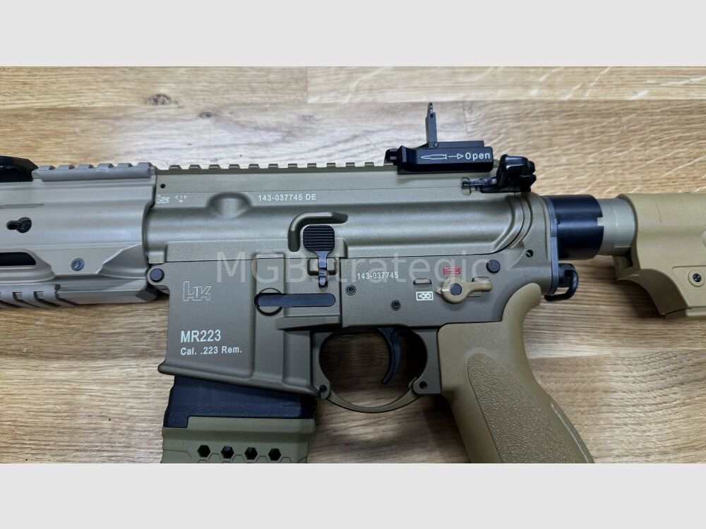 Heckler & Koch MR223 A3 Slim-Line 16,5" cañón - rifle semiautomático .223Rem versión civil HK416 / G95K / G38 / con mejoras