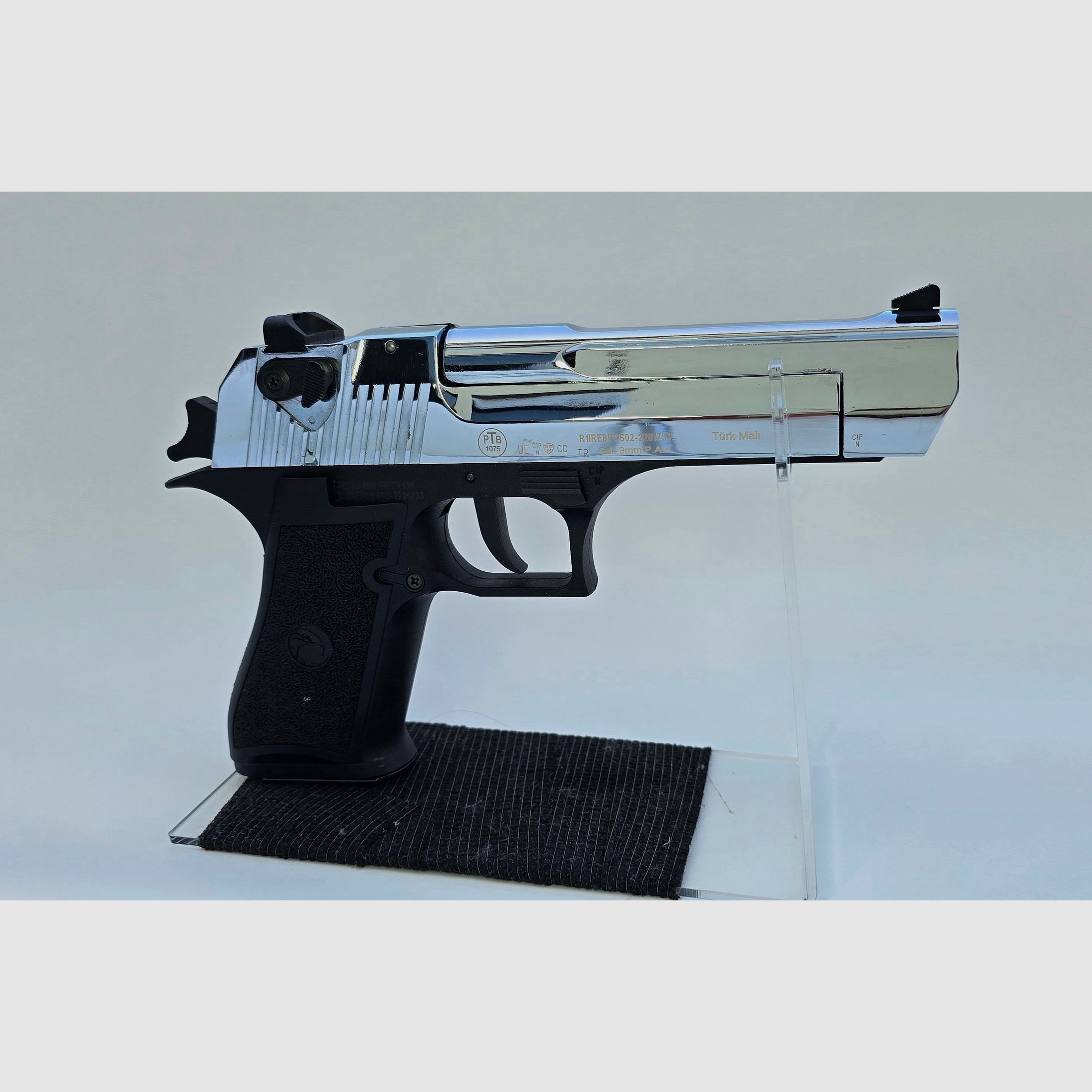 Retay Big Fifty LW, uitvoering: hoogglans chroomafwerking