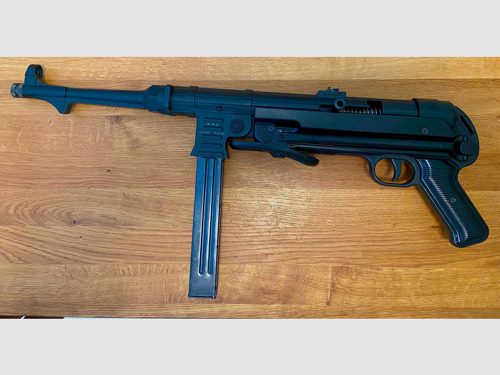 MP40, 9mm P.A.K., GSG, wenig geschossen, Top-Zustand 