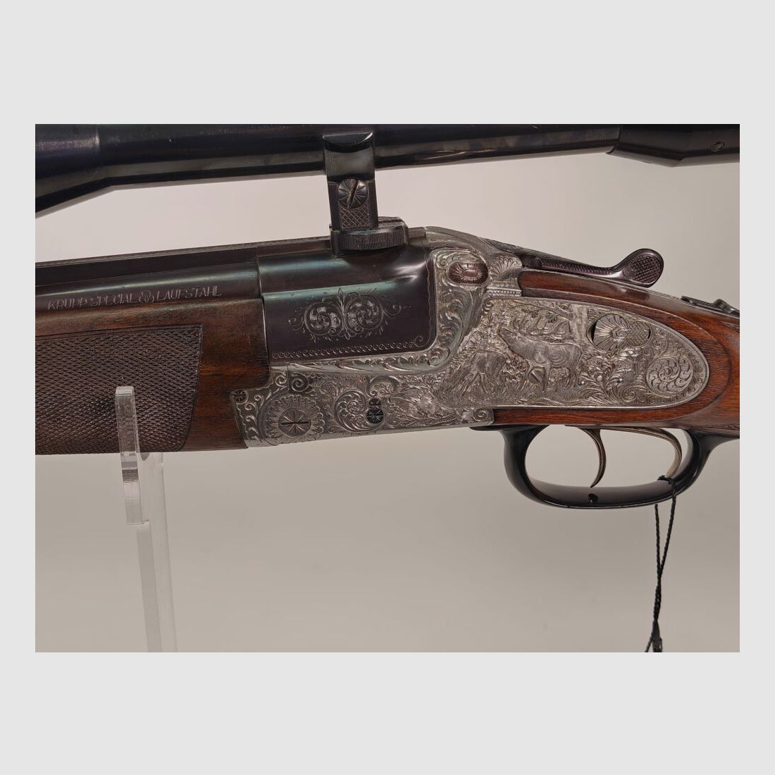 Friedrich Wilhelm Heym Mod. 22 SS Seitenschloss-Bockdoppelbüchse 7x65R mit Zeiss Diasta