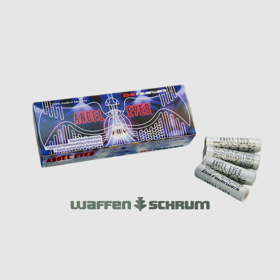 Zink 15mm Sternbombetten Angels Eyes 20 Schuss