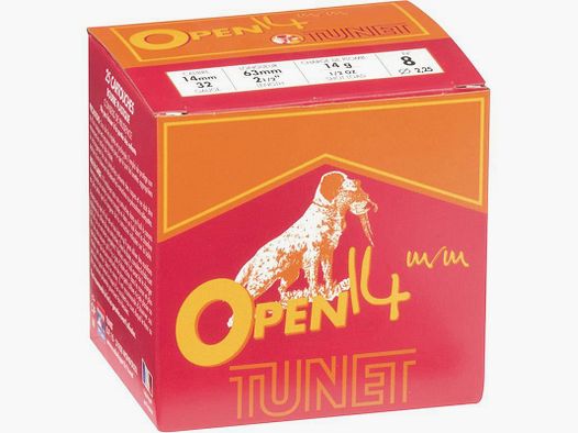 Cartuccia da Caccia Tunet Open 14 mm - 14 g -