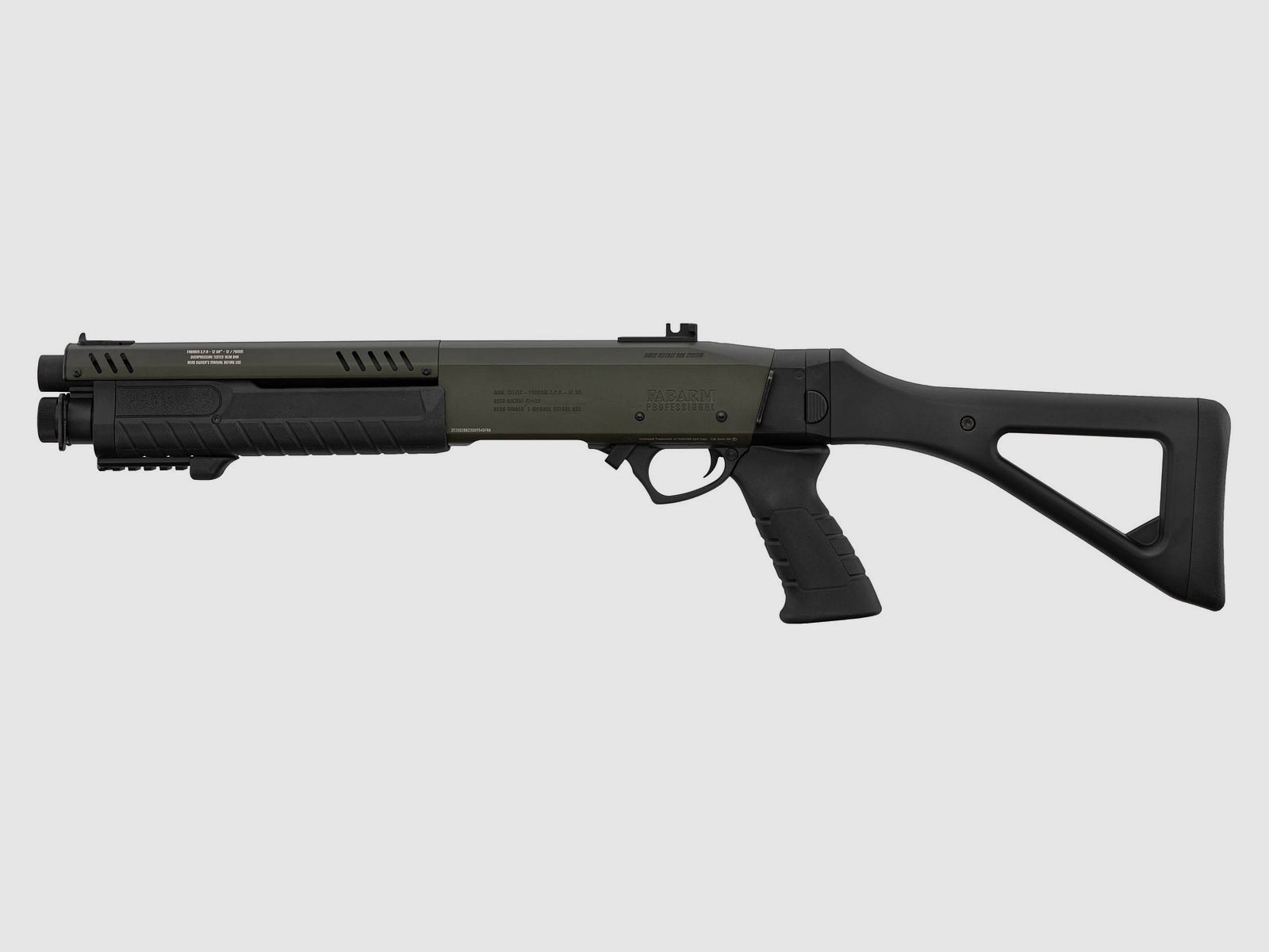 FABARM STF12 Initial Compact OD Green 6mm - Airsoft Gas Non BlowBack