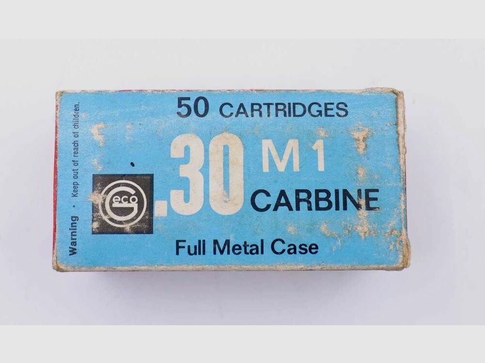 Geco - Fürth Rifle Cartridges .30 Carbine/M1