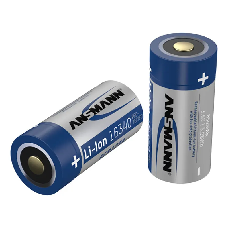 ANSMANN 16340 – RCR123A Li-Ionen-Akku 850 mAh, Bild 4 von 4