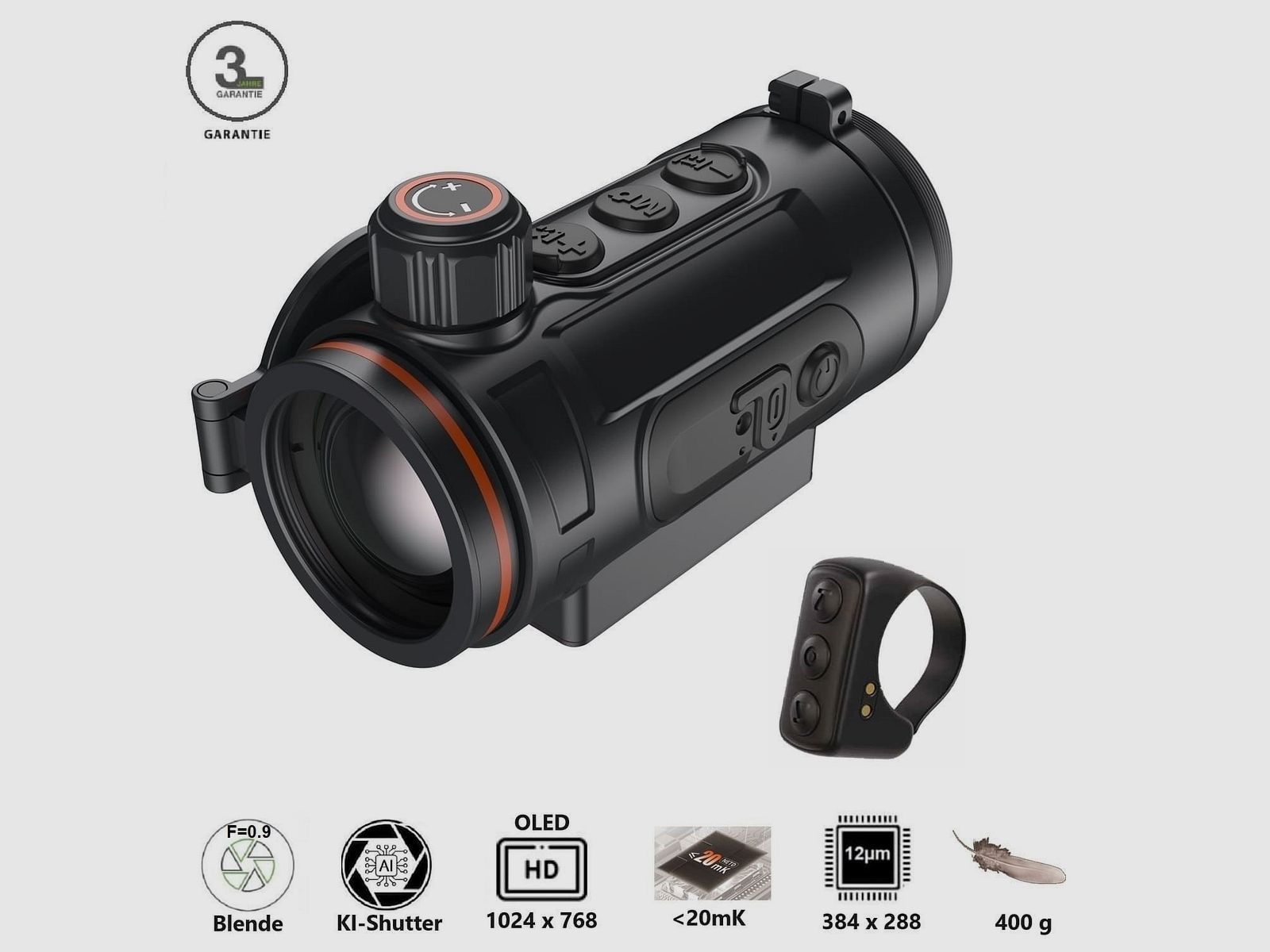 *Nieuw* ThermTec Hunt 335 incl. Rusan MAR Adapter Systeem *Nieuw*