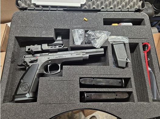 CZ75 Open Czechmate 9mm Luger ! NEU zum Sonderpreis !