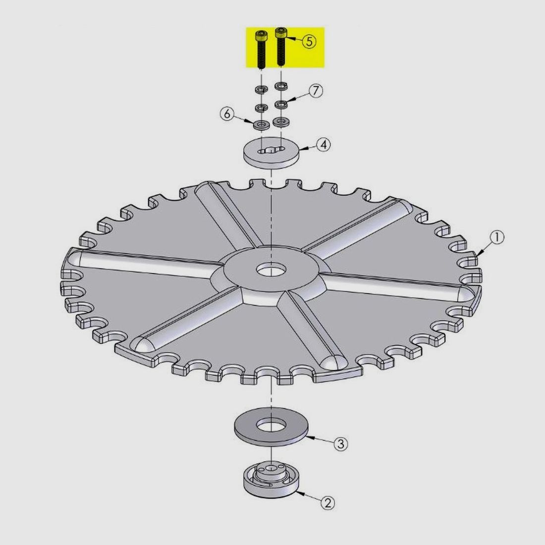 Dillon 10-32 x 7/8" SHCS