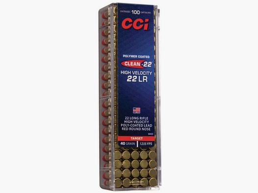 CCI	 Clean HV red LRN 2,6g/40grs. .22 lfB.