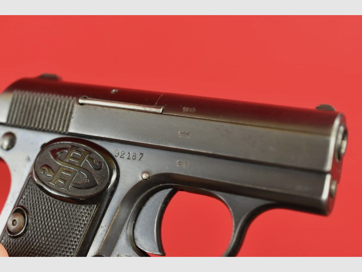 #2617 C.G. HAENEL SCHMEISSER PISTOL MODEL 1 cal. 6.35, image 10 of 21